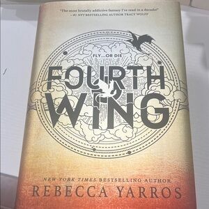 Fourth Wing Hardcover Book